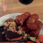 Blackened Salmon at Chubby Funster